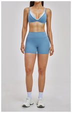Cadore Seamless Tracksuit – Leggings & Sports Bra 2-Piece Set