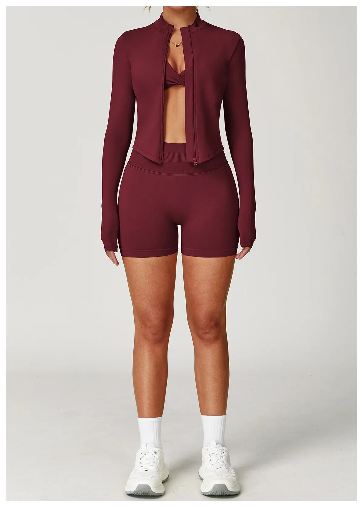 Cadore Two-Piece Performance Set – Sports Bra & Sculpt Leggings