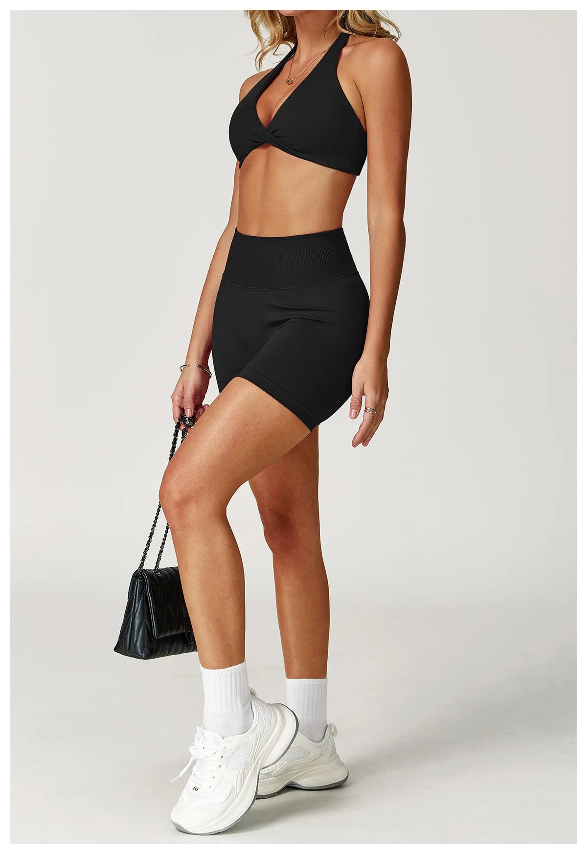 Cadore Two-Piece Performance Set – Sports Bra & Sculpt Leggings