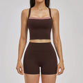 Cadore Seamless Set – Butt-Lifting Sleeveless Top & Shorts