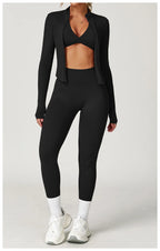Cadore Two-Piece Performance Set – Sports Bra & Sculpt Leggings