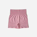 Cadore Seamless Ribbed Set – Yoga Top & High-Waist Shorts