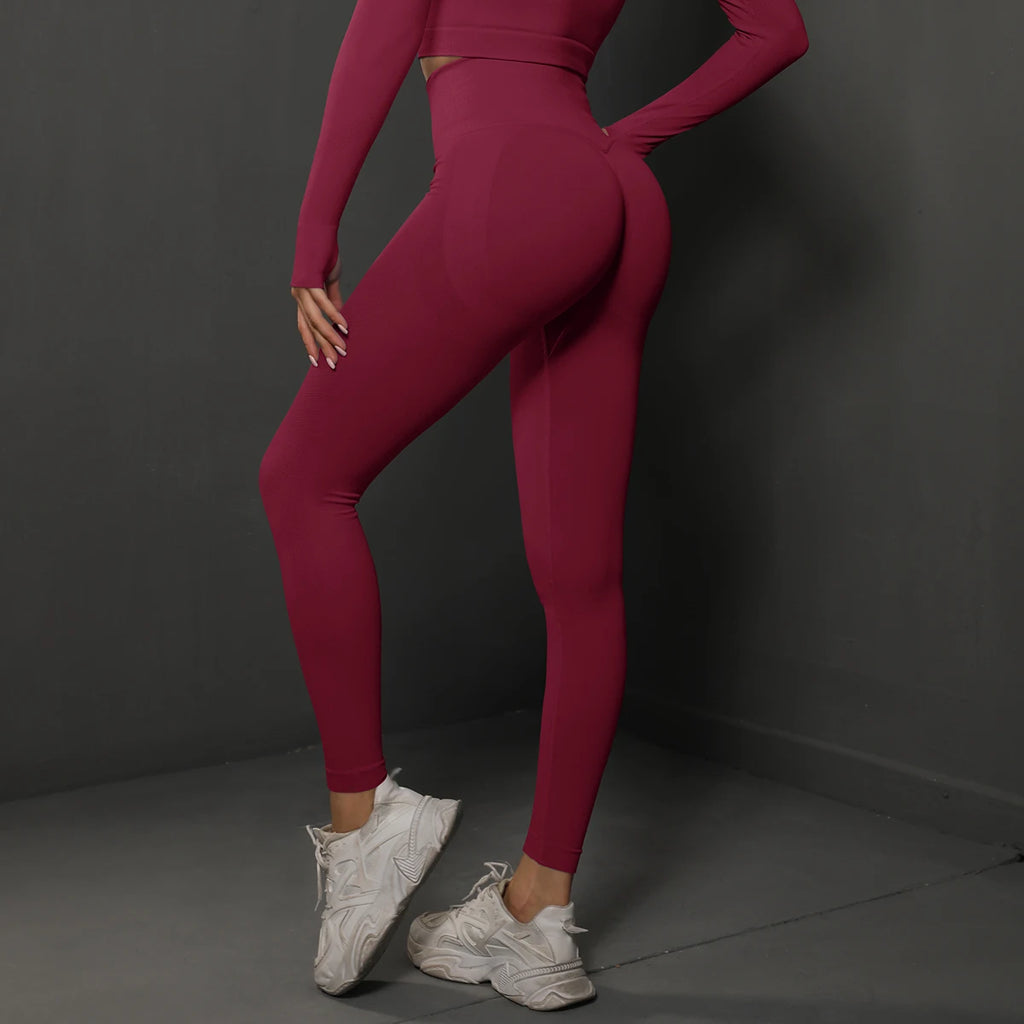 Cadore Sculpt Seamless Leggings – Booty Lifting High-Waist Fit