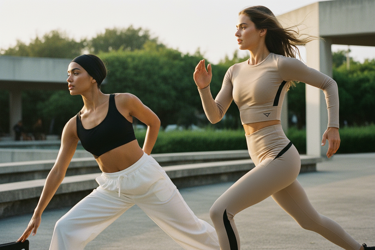 Mulheres em movimento fitness